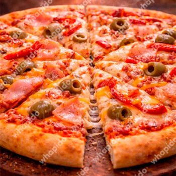 Muzzarella con Jamón y Morrón